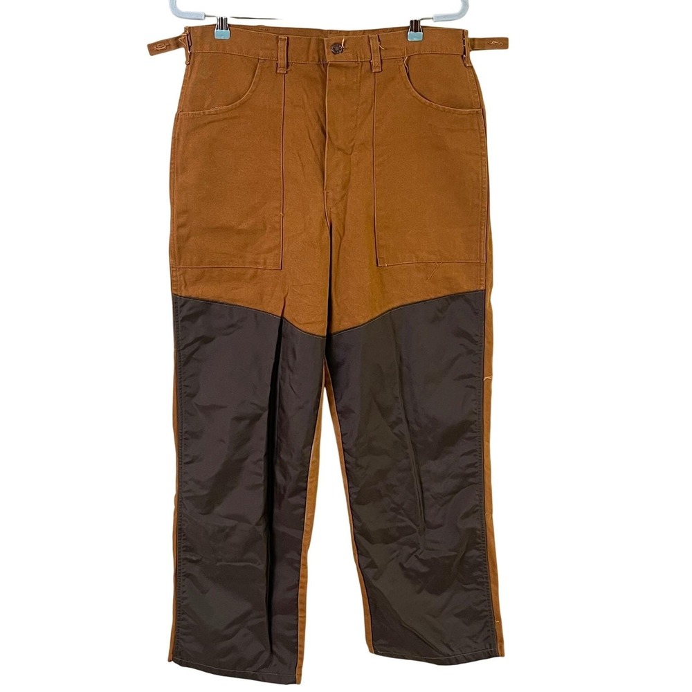 VTG Ranger Canvas Upland Brush Hunting Outdoor Field Pants USA Medium 34x30
